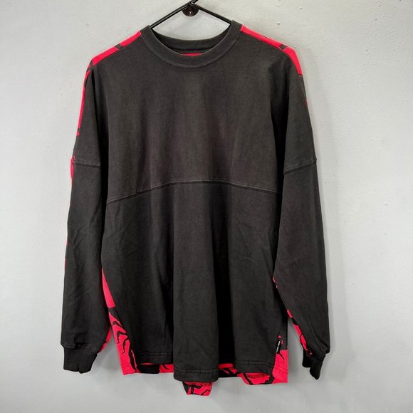 Spirit Jersey T Shirt Dead End Scorpion M Red Crewneck Heavyweight Oversize NWT - Picture 4 of 6